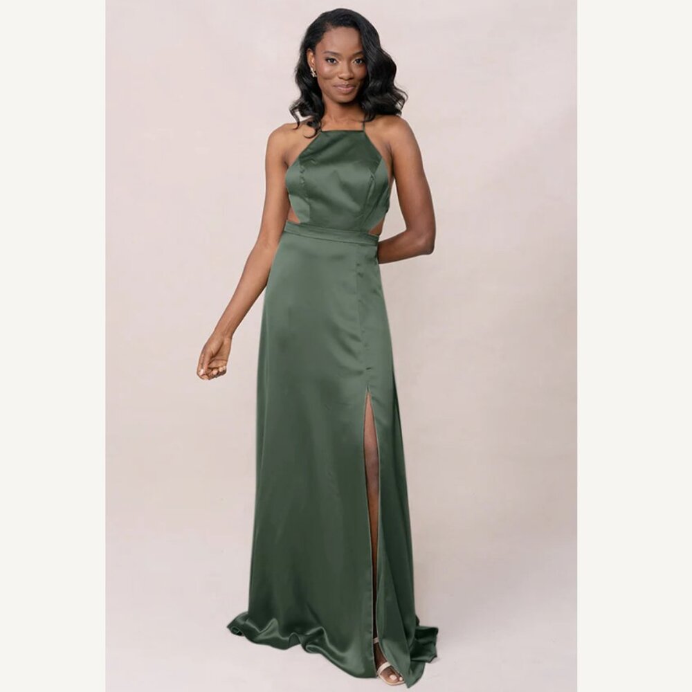 Revelry Haven Satin Dress Size 8